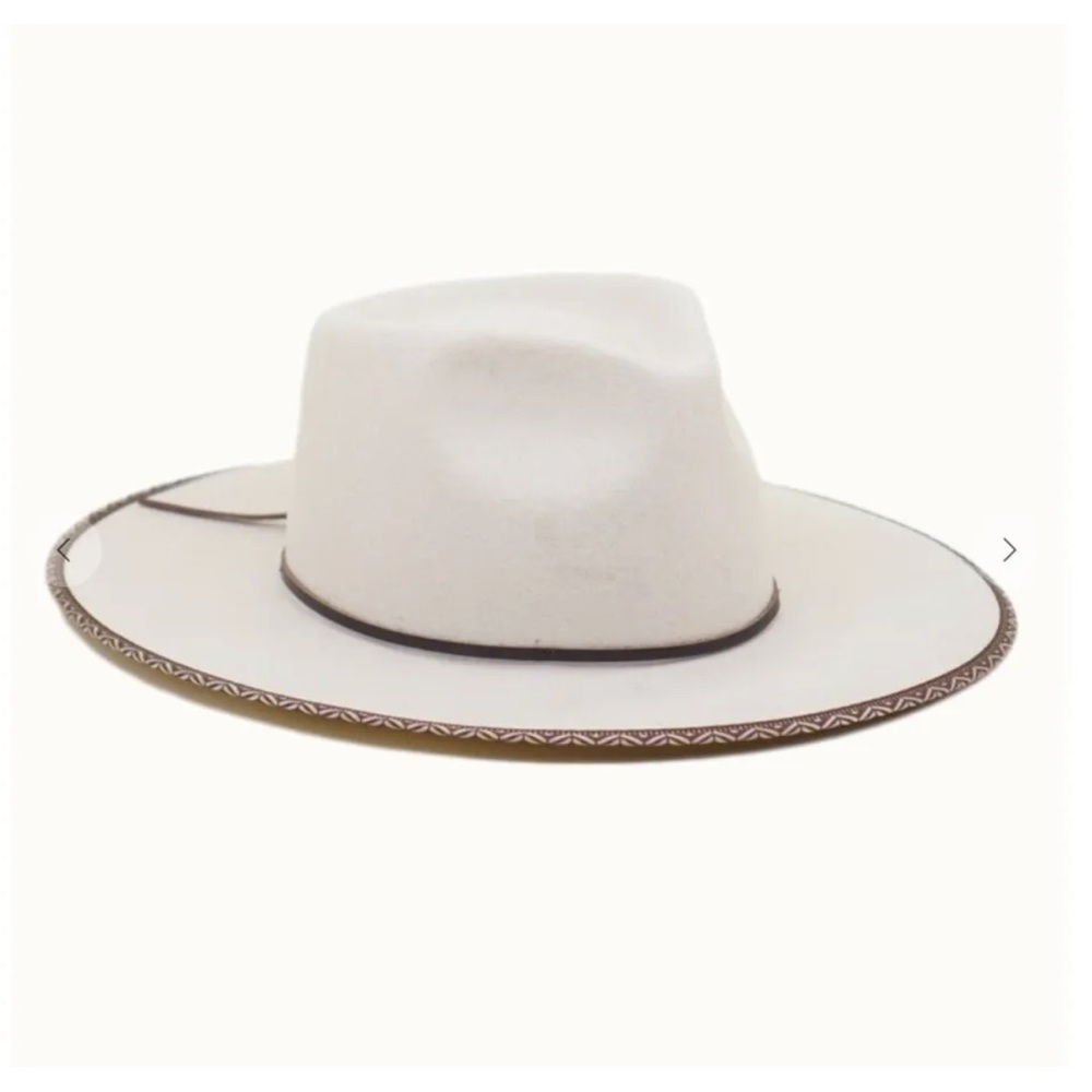 Olive & Pique Ivory Rancher Hat